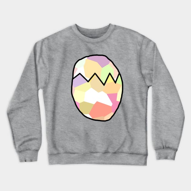 Easter Egg Crewneck Sweatshirt by ellenhenryart